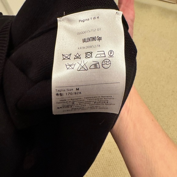 RED VALENTINO Short Sleeve Sweater Dress. NWT - Picture 12 of 12